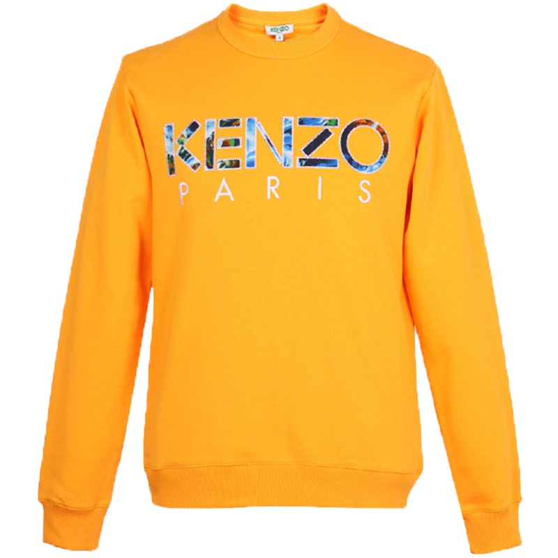 Kenzo 高田贤三 男士棉质圆领卫衣运动衫 F96 5SW000 4MD