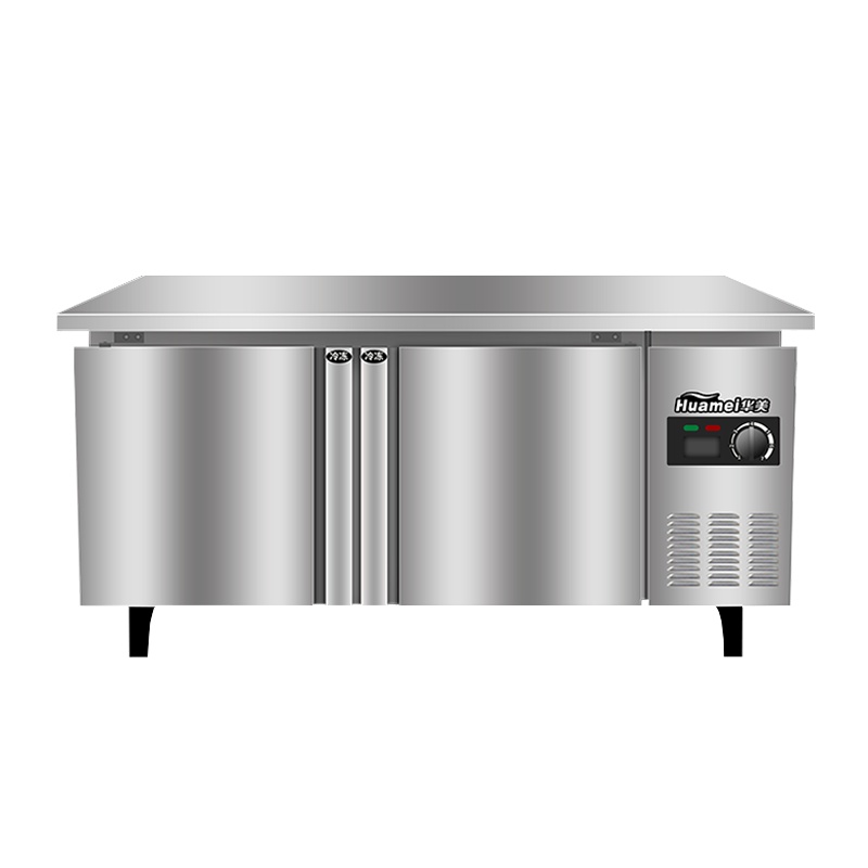 华美(Huamei)362升冷藏工作台1.5米商用厨房不锈钢两用工作台冰柜展示柜 卧式储物冰柜TCF-1500(T)