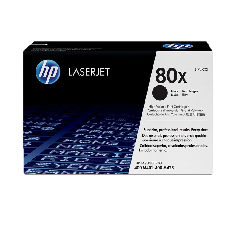 惠普 CF280X 6,900页 黑色(适用 Pro 400 M401 系列/M425 MFP系列 ) (支)