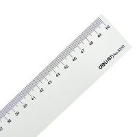 得力(deli)YC 得力6250直尺50cm(只) 5把装