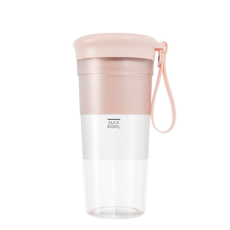 格力(GREE)榨汁机 BP-3002Zc 家用 迷你便携充电原汁机多功能料理机搅拌机果汁杯 海棠粉