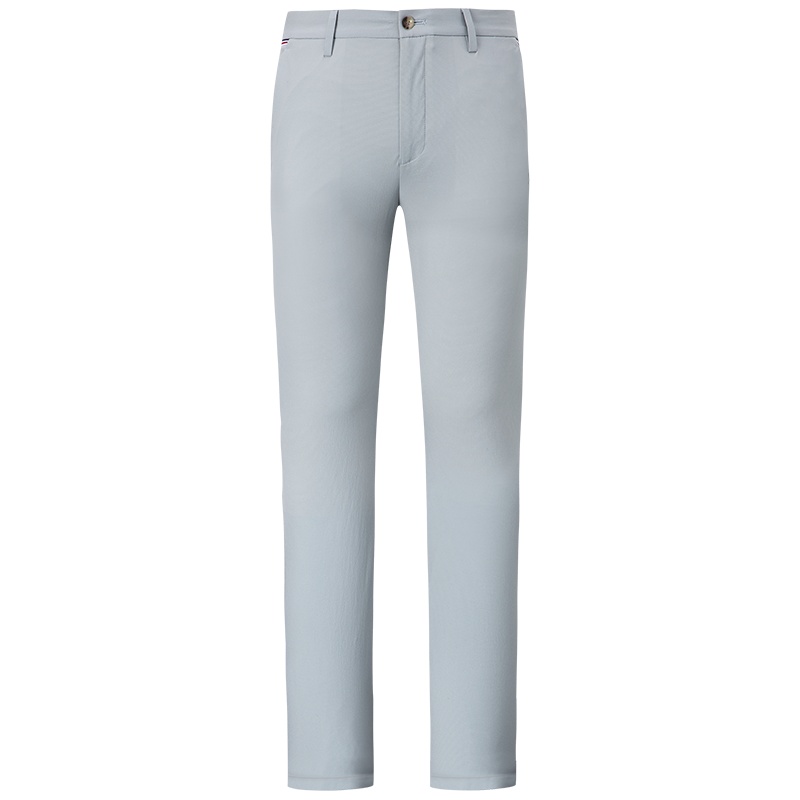 才子男装tries简约休闲裤男夏季新款青年修身直筒裤子弹力商务长裤