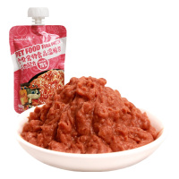 蒙贝 牛肉湿粮包100g 猫犬通用牛肉酱 牛肉拌饭零食