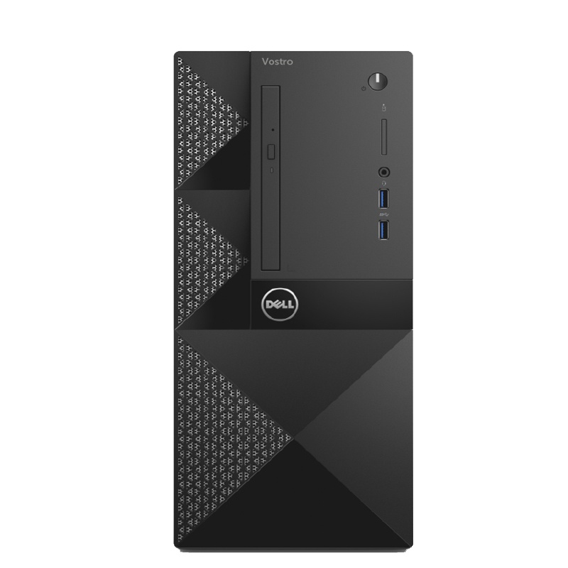 戴尔(DELL)新品 成就3890 第十一代酷睿 商用台式机电脑 单主机(Intel i5-11400 4GB 1TB 集显 Win10 无光驱 WIFI蓝牙 四年质保 网络同传)