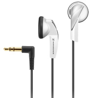 [性价比有线耳机]森海塞尔(Sennheiser) MX365 白色 立体声有线耳机 强劲低音 驱动立体声 入耳式耳机