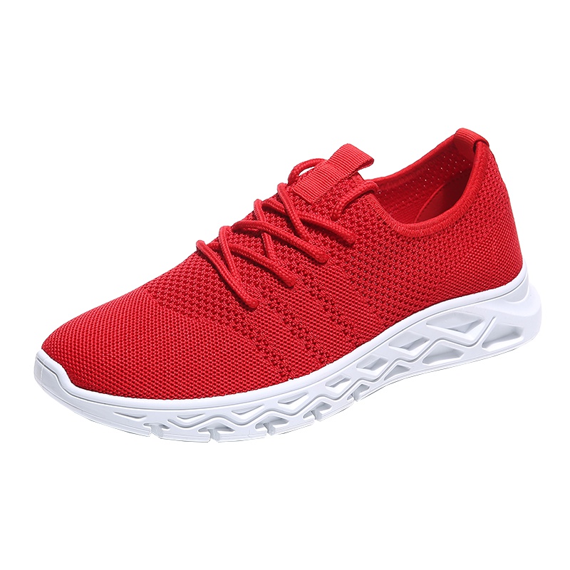 木森达运动鞋男夏季跑步鞋透气休闲鞋子男士特大码慢跑鞋网面旅游鞋