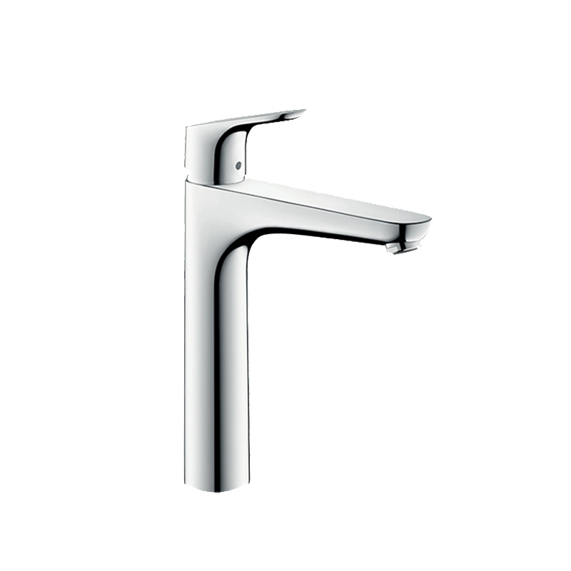 汉斯格雅hansgrohe福柯斯单把手面盆龙头冷热双控德国进口阀芯精铜材质面盆龙头31608007