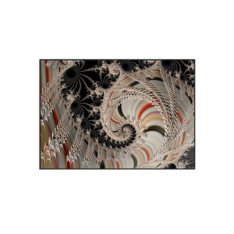 富安娜轻奢壁画抽象卧室床头壁画装饰画横版竖版酒店现代简约挂画单幅原生之界