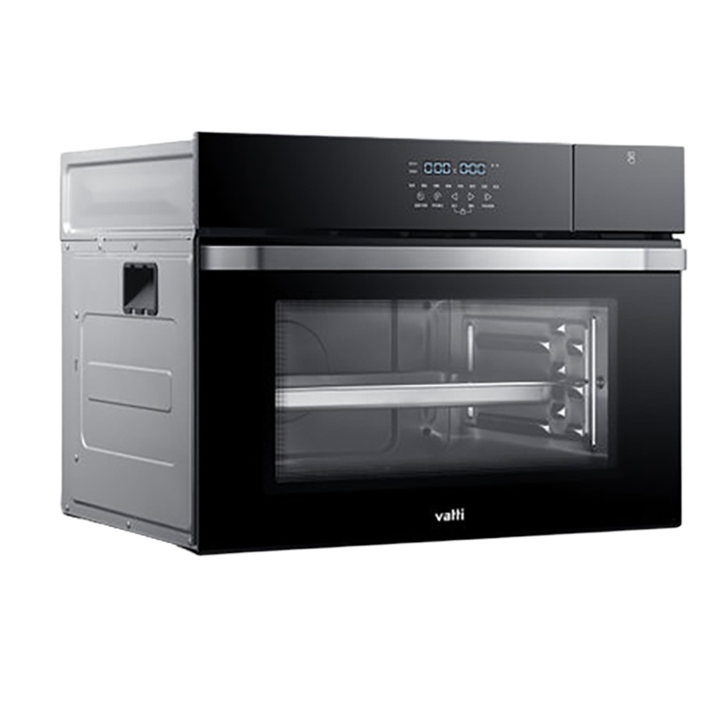 华帝(vatti)电蒸箱JZQ42-ZB01 智能精准控温 黑玻璃