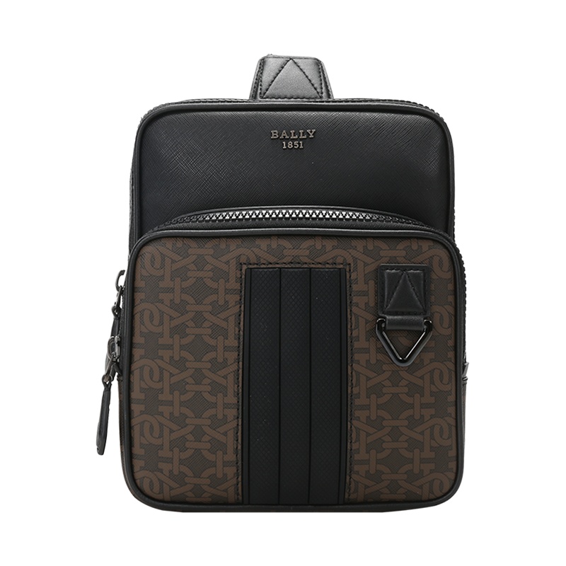 巴利 BALLY 男士 TPU织物单肩斜挎包胸包MOLKO STM