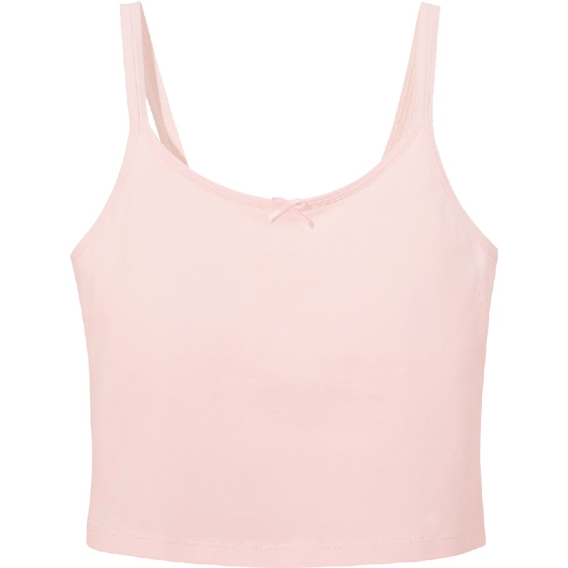 猫人儿童内衣四季女童背心女带胸垫内搭打底文胸裹胸抹胸少女