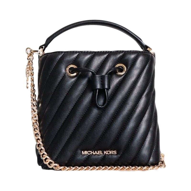 Michael Kors奢侈品奥莱款女包手提包单肩斜跨包35T0GU2C0U BLACK