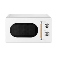 美的(Midea)复古旋钮双控微波炉 360°转盘式加热20升 旋钮双控M1-230E