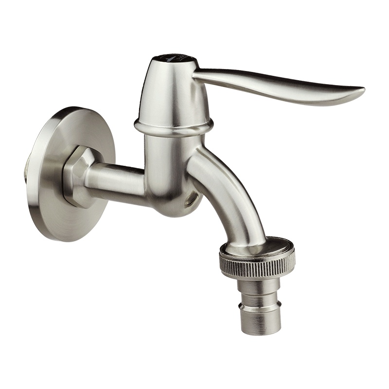 龙潜水艇(submarine)水龙头 全铜陶瓷芯冷热头滚筒洗衣机波轮洗衣通用 4-6用接口L702X 单把单孔卫浴龙头