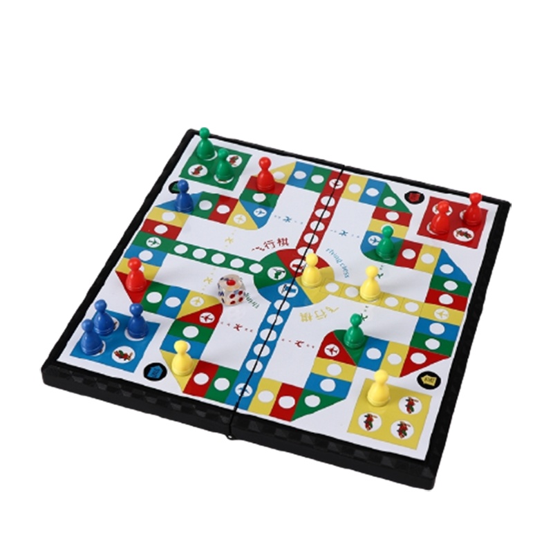 小号磁性折叠飞行棋智扣儿童亲子互动玩具磁力棋桌面游戏下