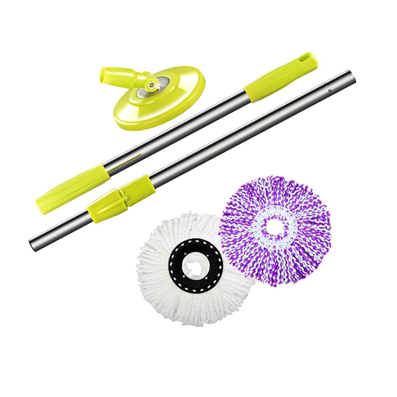 [太太乐拖把 5年包换]大号双驱动旋转拖把桶自动甩干脱水不锈钢墩布吸水拖布挤水地拖桶拖把头