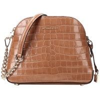 MICHAEL KORS 迈克·科尔斯 女士鳄鱼压纹皮革中号单肩斜挎包 30F7GM9M6E