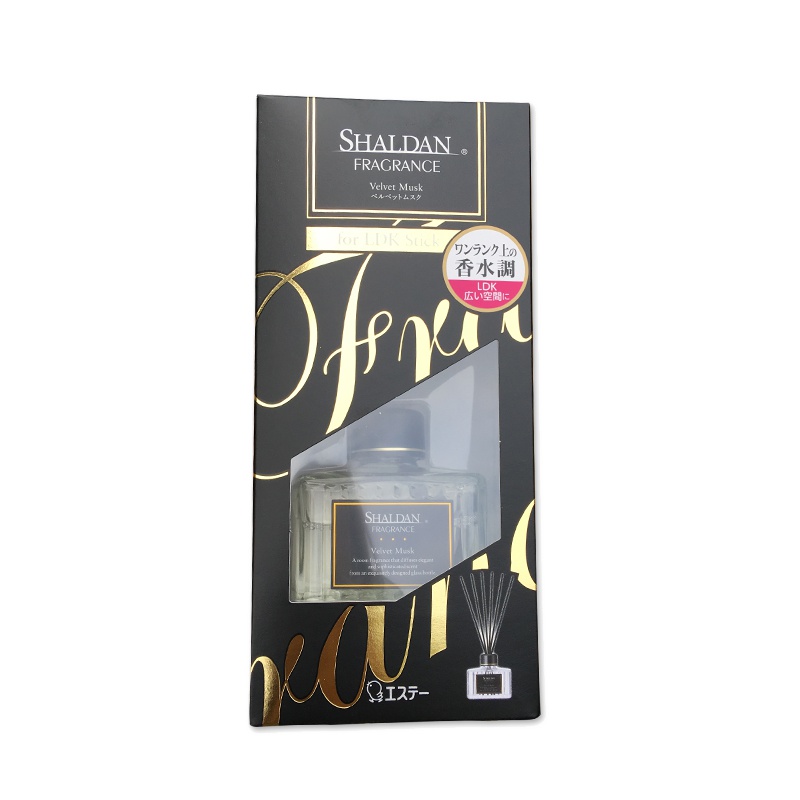 [香味持久]ST小鸡/艾饰庭 SHALDAN室内清香剂 空气清新剂香薰瓶 长棍版 丝绒麝香 80ml/瓶 0.08kg