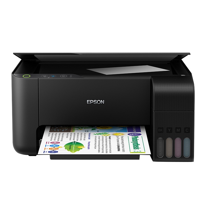 爱普生(EPSON)L5198墨仓式无线WIFI照片打印机办公家用彩色喷墨一体机连供打印复印扫描传真家用商用企业办公照片文档试卷材料资料打印机替代L565 套餐二