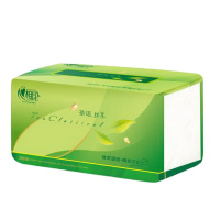 心相印 茶语丝享系列130抽三层压花DT15130(10包装)*2 单箱装