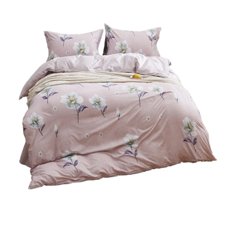 恒源祥TBK2016 上善若水水洗棉四件套聚酯纤维枕套48*74*2被套200*230 床单230*250（单位：件）