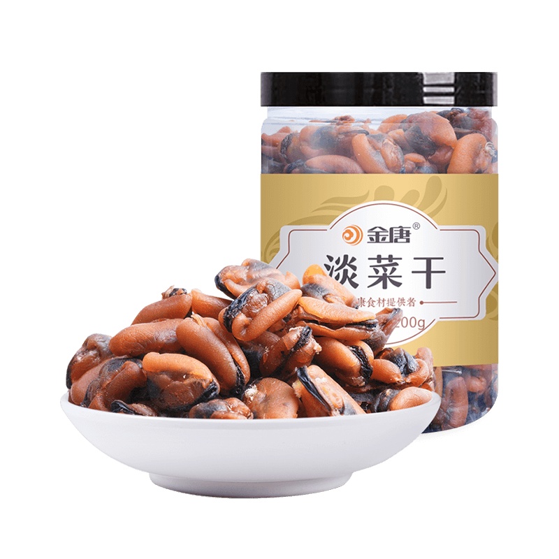 金唐 淡菜干壳菜 肥贻贝干舟山特产海鲜干货 海红海虹干200g