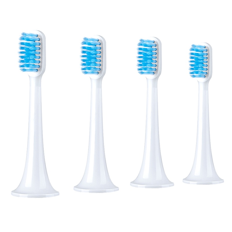 适配小米电动牙刷头适用T300/T500米家成人声波柔软毛清洁通用替换刷头超细软毛牙龈呵护型刷头[8支装]