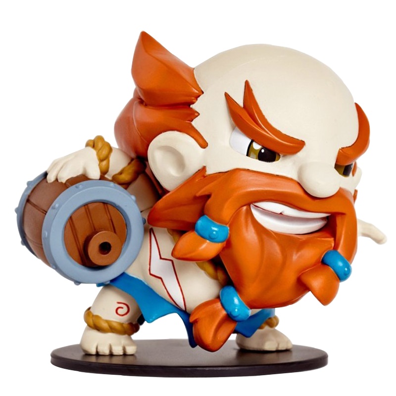 英雄联盟LOL手办 酒桶大师 古拉加斯 010 模型摆件礼物