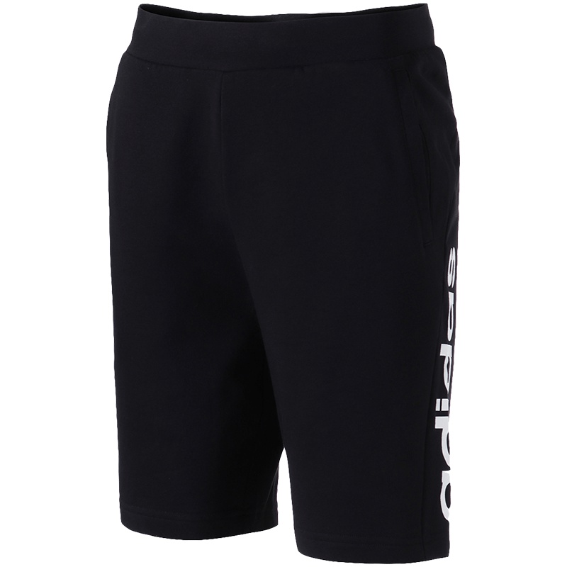 【自营】adidas阿迪达斯NEO男子休闲运动短裤CV6973 L CV6973黑+白