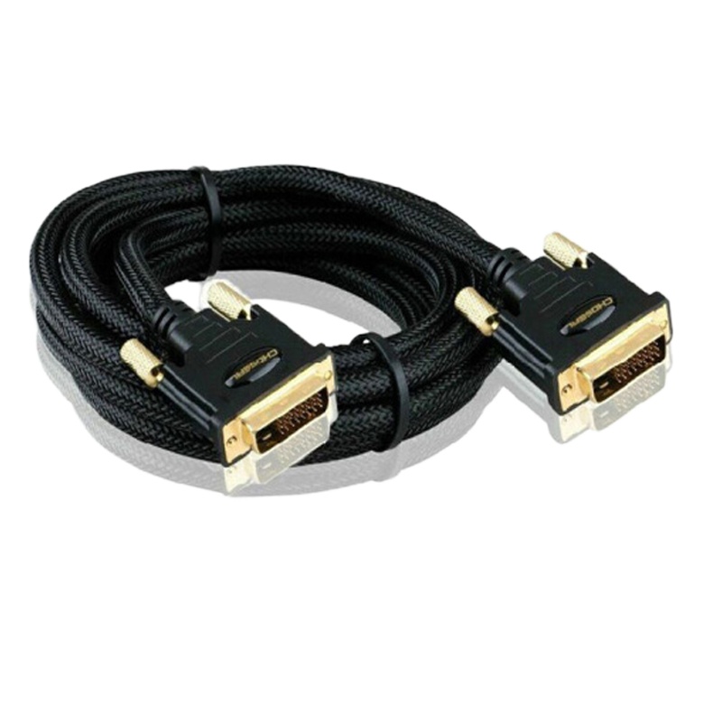 欧隆 Q608 DVI线24+1电脑显示器线双通道-d高清DVI线视频线2K满针加长线投影仪主机显卡20米