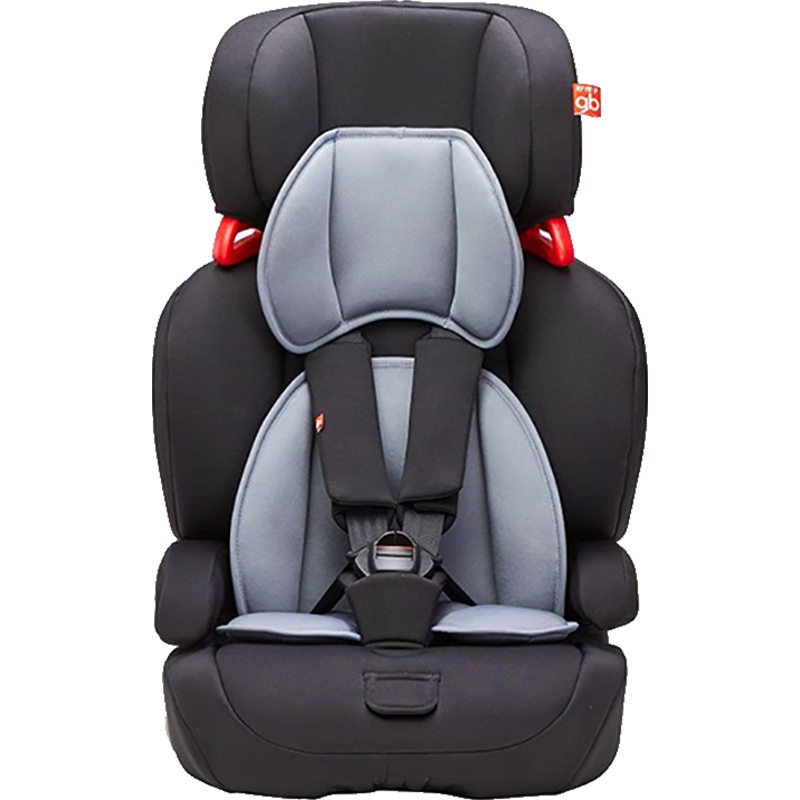 gb好孩子 高速汽车儿童安全座椅 欧标五点式安全带 CS618-黑色(9个月-12岁)