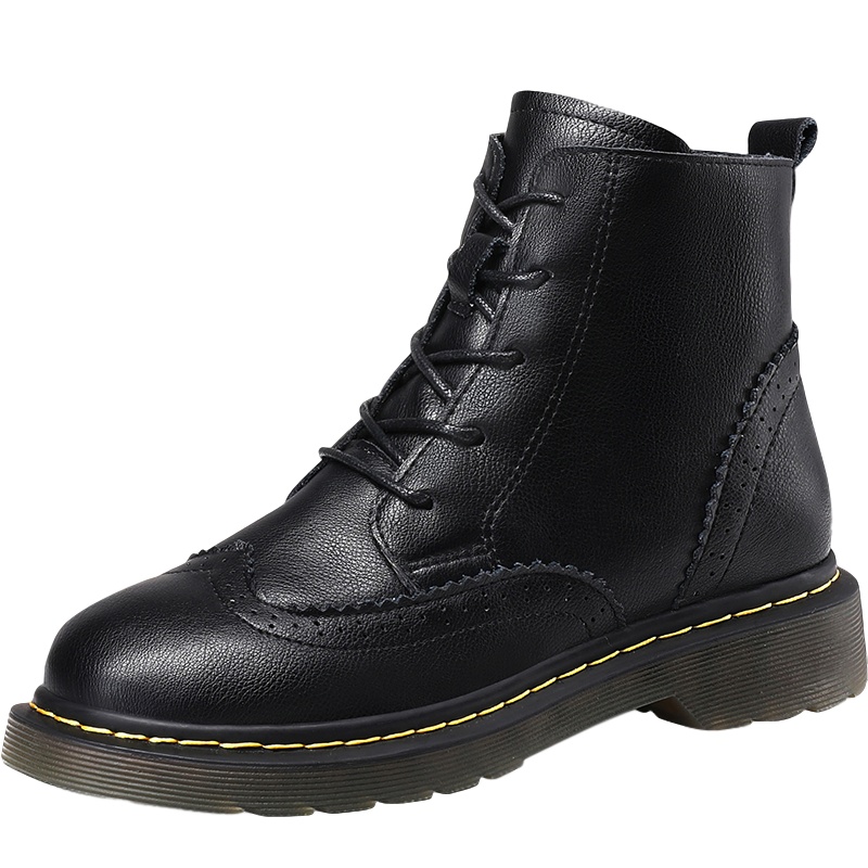 公猴马丁靴女2020新款秋冬单靴dr短靴英伦风真皮ins秋冬百搭