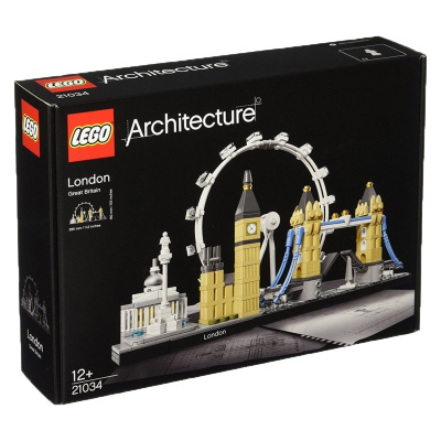 乐高(LEGO)建筑街景系列 (21034英国伦敦天际景观)468颗儿童积木塑料玩具 12岁以上 200块以上