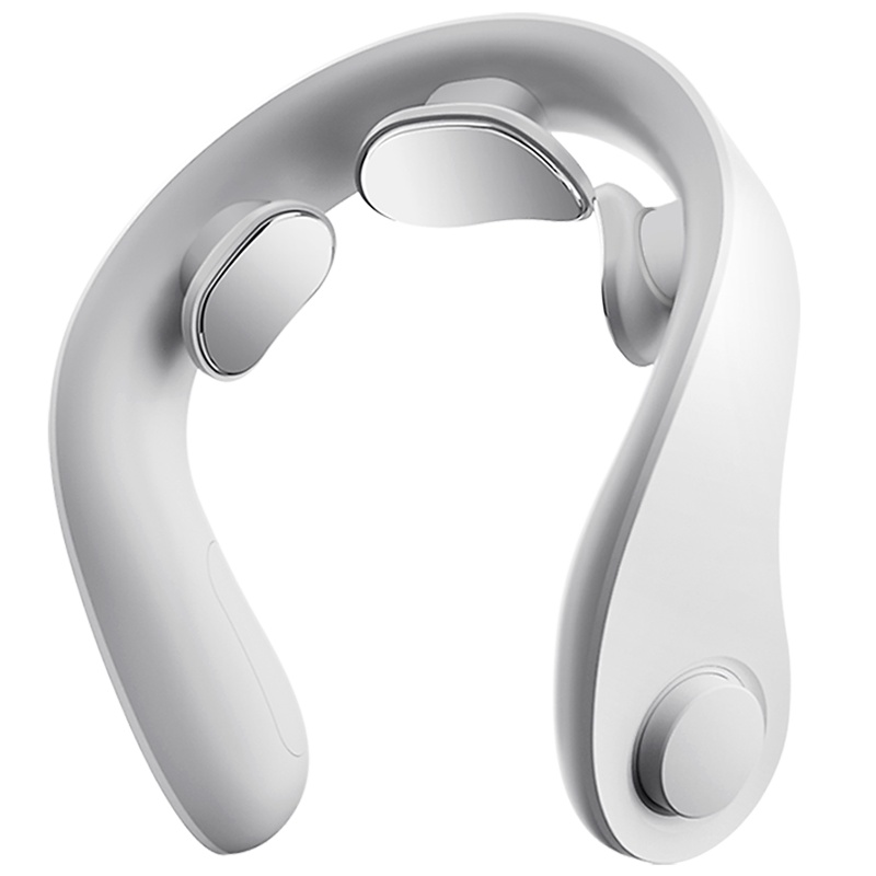 荣耀亲选Jeeback脊安适颈椎按摩器颈部按摩仪办公室护颈仪蓝牙APP控制G5 白色