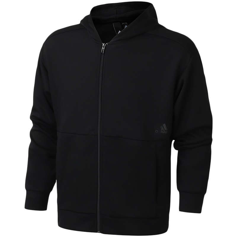 阿迪达斯男服夹克外套连帽开衫休闲运动服FM5382