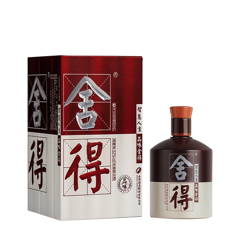 沱牌舍得 品味舍得52度1000mL 单瓶装 浓香型白酒(无礼品袋)