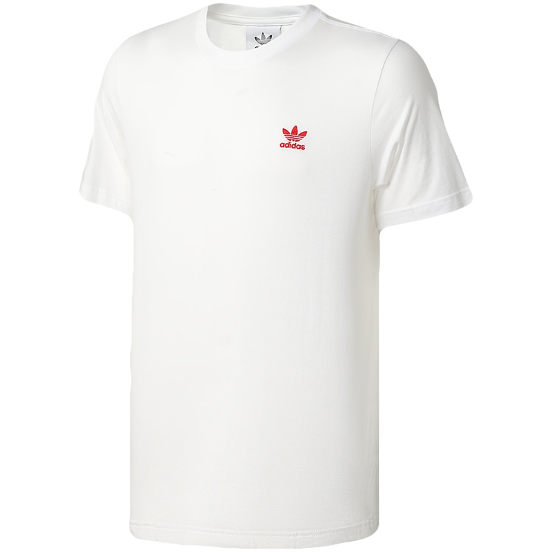 阿迪达斯三叶草男服短袖T恤刺绣小标运动休闲服GD2534