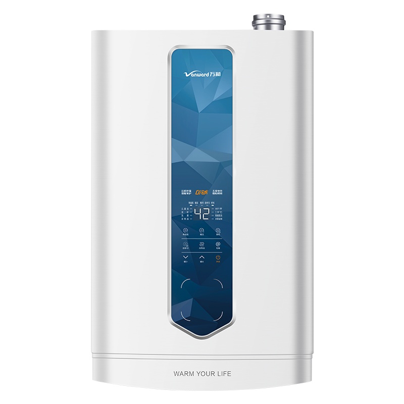 万和(Vanward) 16升燃气热水器零冷水双屏浴控 天然气一级能效小魔方燃气热水器WLS6W16