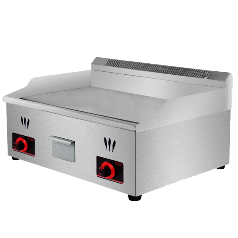 乐创 718型 商用电扒炉 台湾手抓饼机 铁板烧鱿鱼机铜锣烧机燃气款