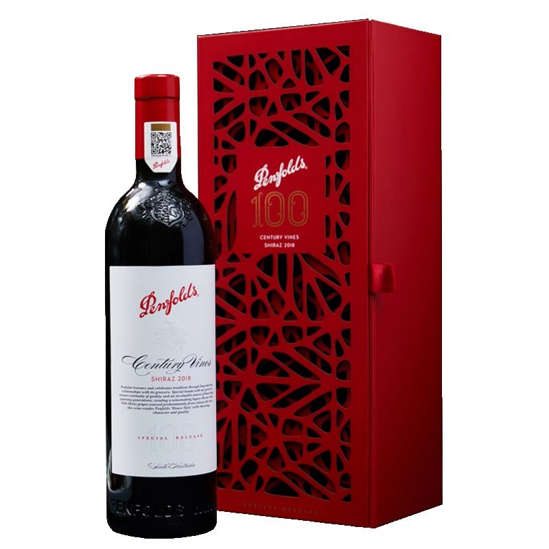 奔富百年老藤设拉子红葡萄酒750ml 澳大利亚原瓶进口