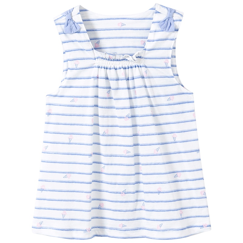 哈贝比女童装宝宝婴儿新款夏季装背心裙中小儿童女孩公主连衣裙