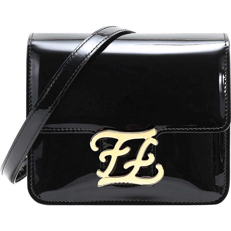 FENDI 女士皮质KARLIGRAPHY单肩包斜挎包 8BT317 A5AU