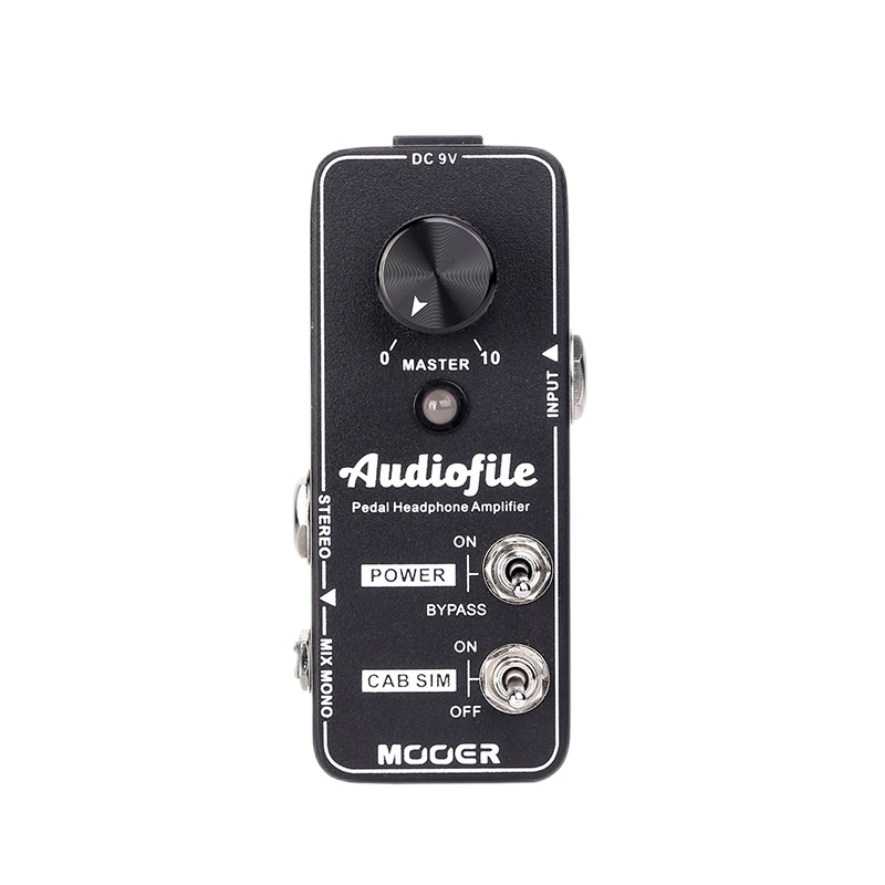 MOOER 魔耳 AUDIO FILE 耳放单块效果器 接耳机箱体模拟练琴