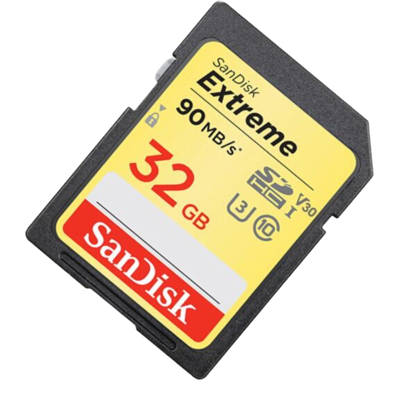 闪迪(SanDisk)32GB SD存储卡 U3 C10 V30 4K至尊ji速版 读速90MB/s