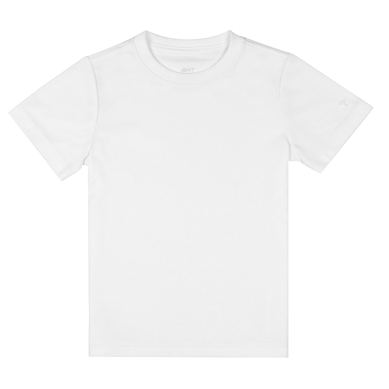 拇指白小T第三代水柔棉男女款情侣圆领短袖t恤夏季纯棉t恤男宽松