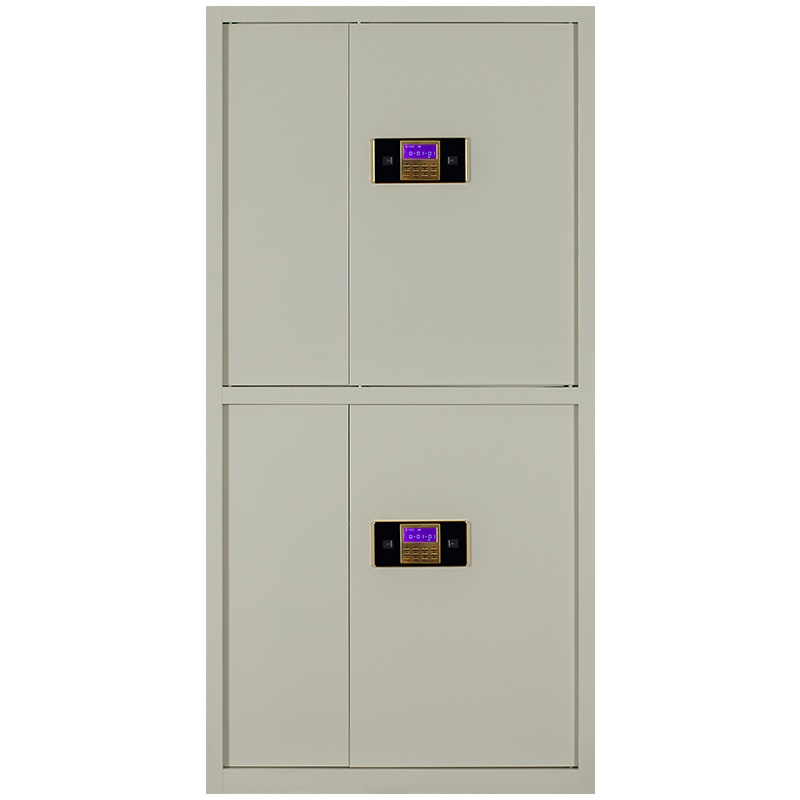 震海保密柜双门电子密码锁保险柜资料储物矮柜档案柜文件柜