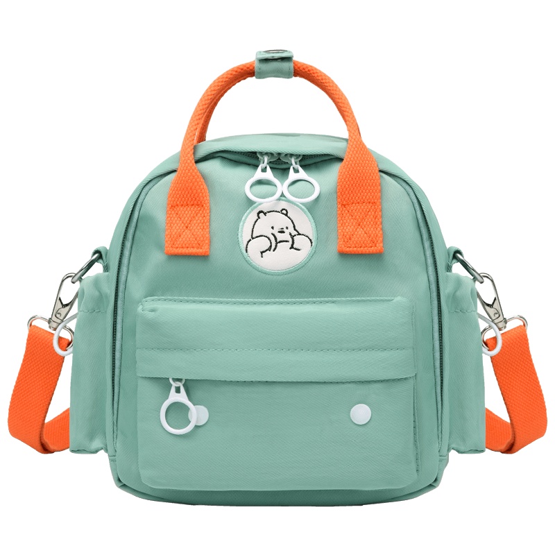 第九城（V.NINE） 双肩包女迷你韩版少女小书包小清新百搭休闲小背包