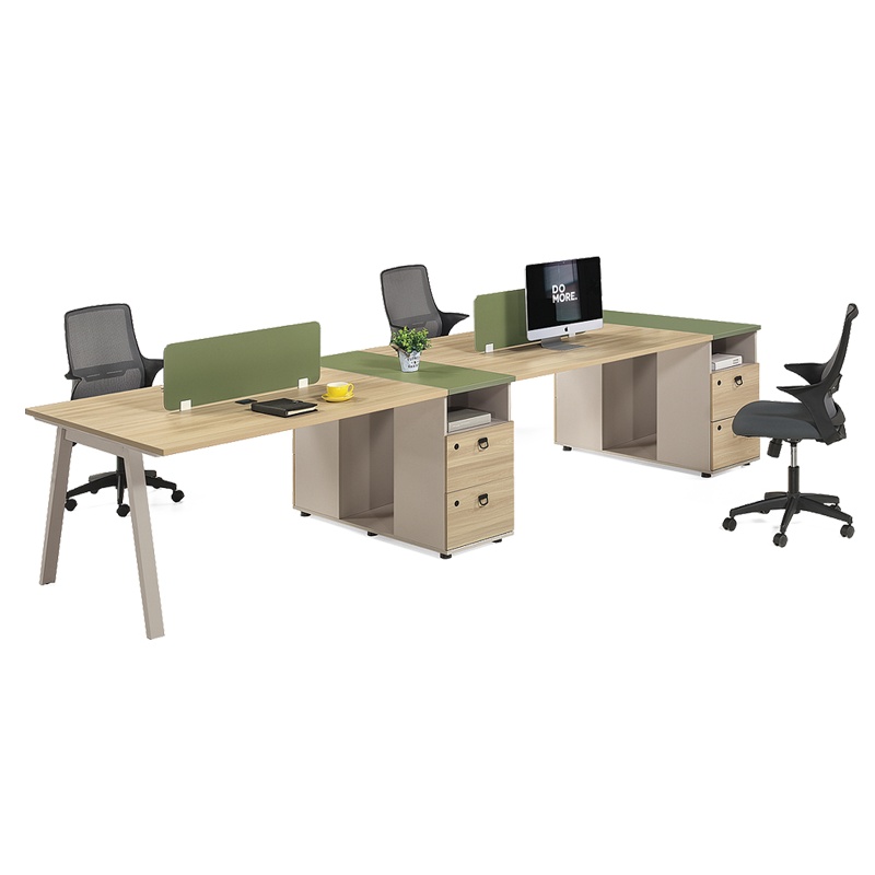 DYUANS 东原川上樱桃系列2.8米四人位办公桌E0828