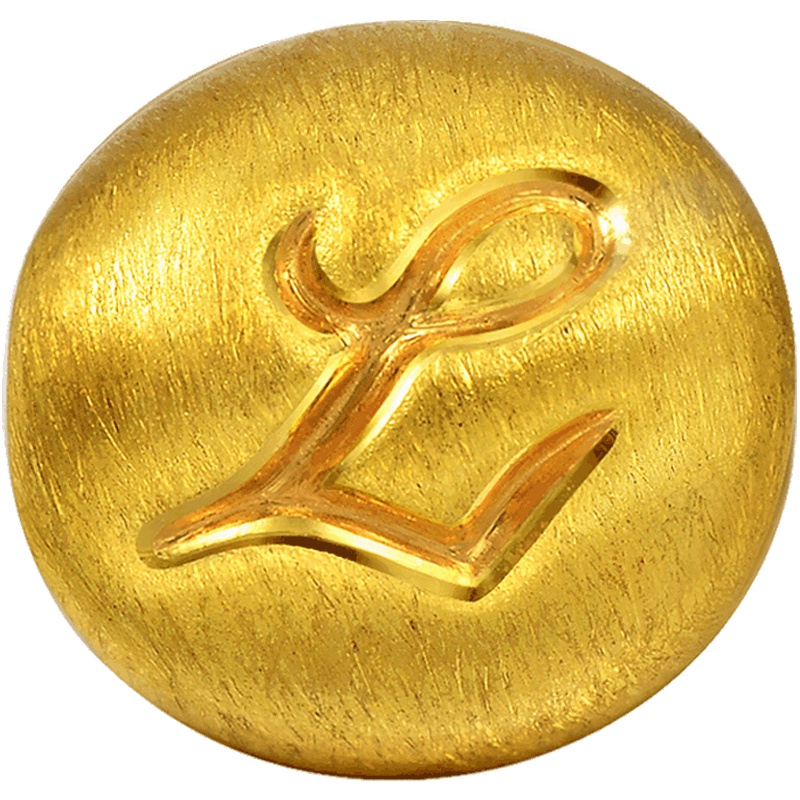 周生生(CHOWSANGSANG)黄金(足金)Charme串珠系列字母转运珠 定价