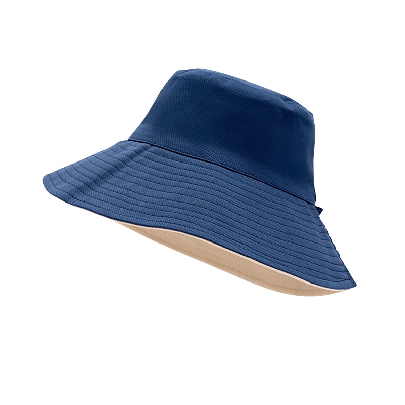 【顺丰配送】双面可戴渔夫帽小清新印花小菊花刺绣帽子女夏季薄款紫外线遮阳帽MZ200593ZQ